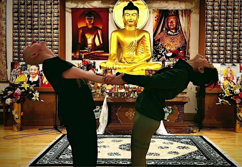 Monthly community yoga